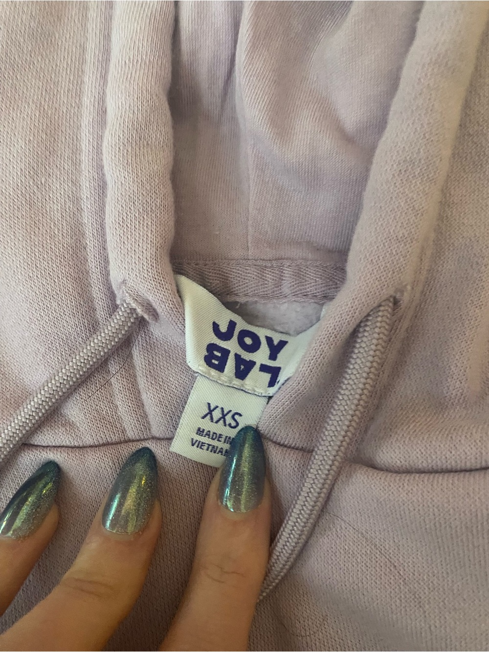 Lavender Pullover Hoodie - Picture 2 of 3